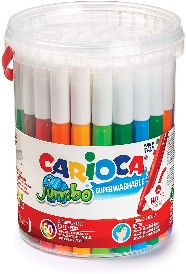 carioca 28 euro Set Pennarelli Punta Grossa, 50 Colori